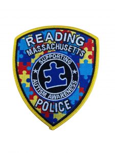 Autism Awareness Police Badge Pin - Support The Blue - Agent Gear USA