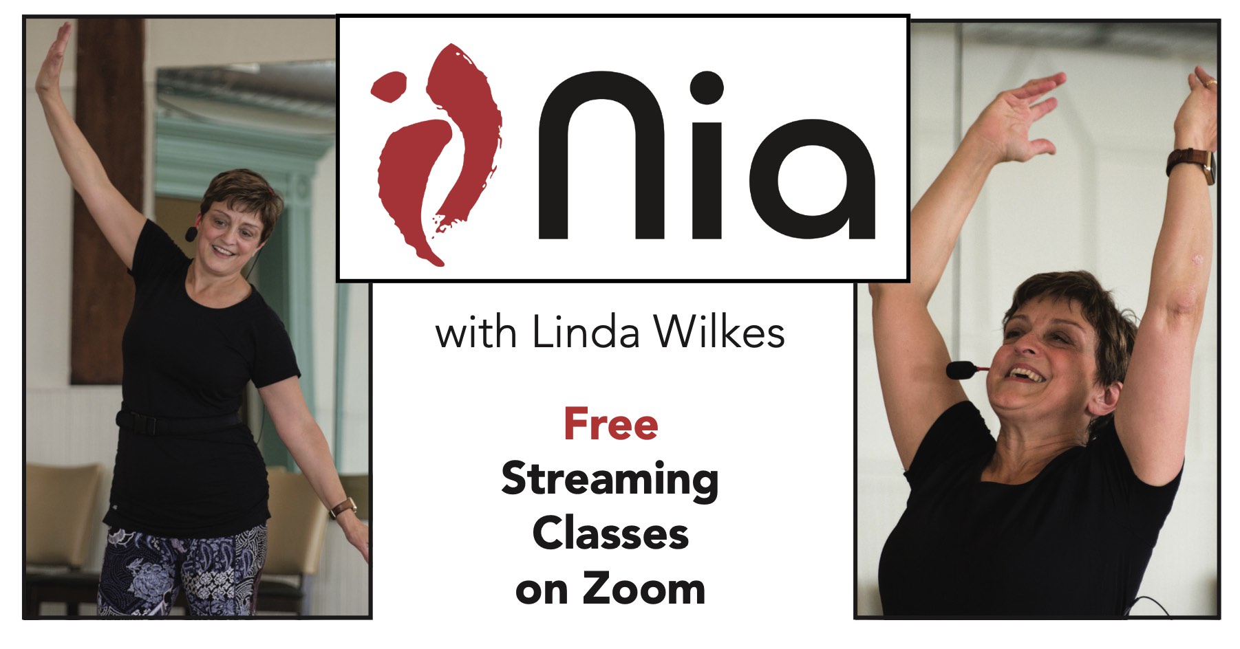 Nia with Linda Wilkes Free Streaming Classes on Zoom The Reading