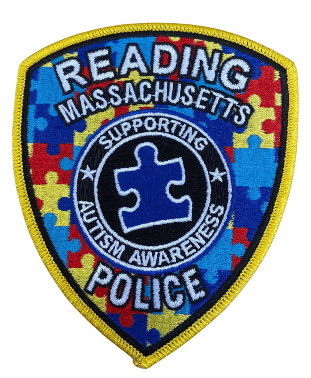 Reading Police Department’s Special Patch To Help Raise Awareness For ...