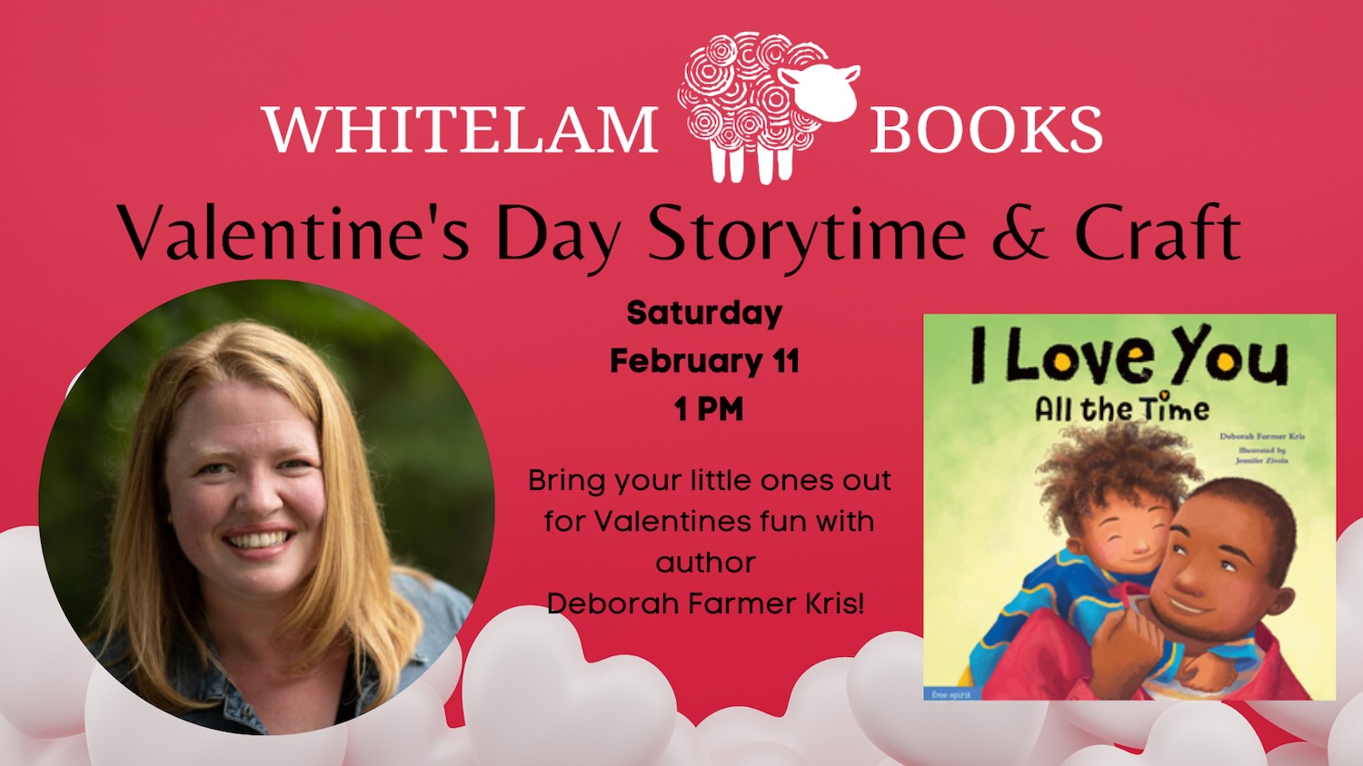 Valentine’s Story and Craft Time with an Author The Reading Post